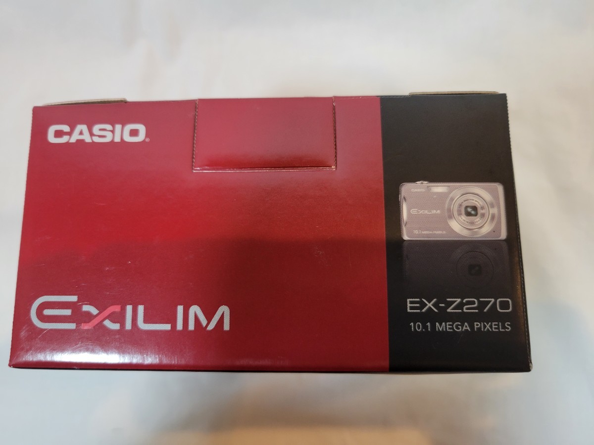 [新品未使用品] CASIO EXILIM EX-Z270 GY デジタルカメラ エクシリム_画像4