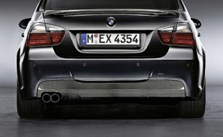 BMW performance E90/91用　カーボンリアスカート_画像9