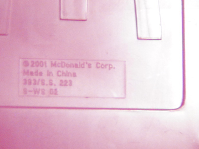 マクドナルド ボーリング バーディー ハッピーセット ビンテージ レトロ ボウリング マック ゲーム おもちゃ M McDonald’s 2_画像8