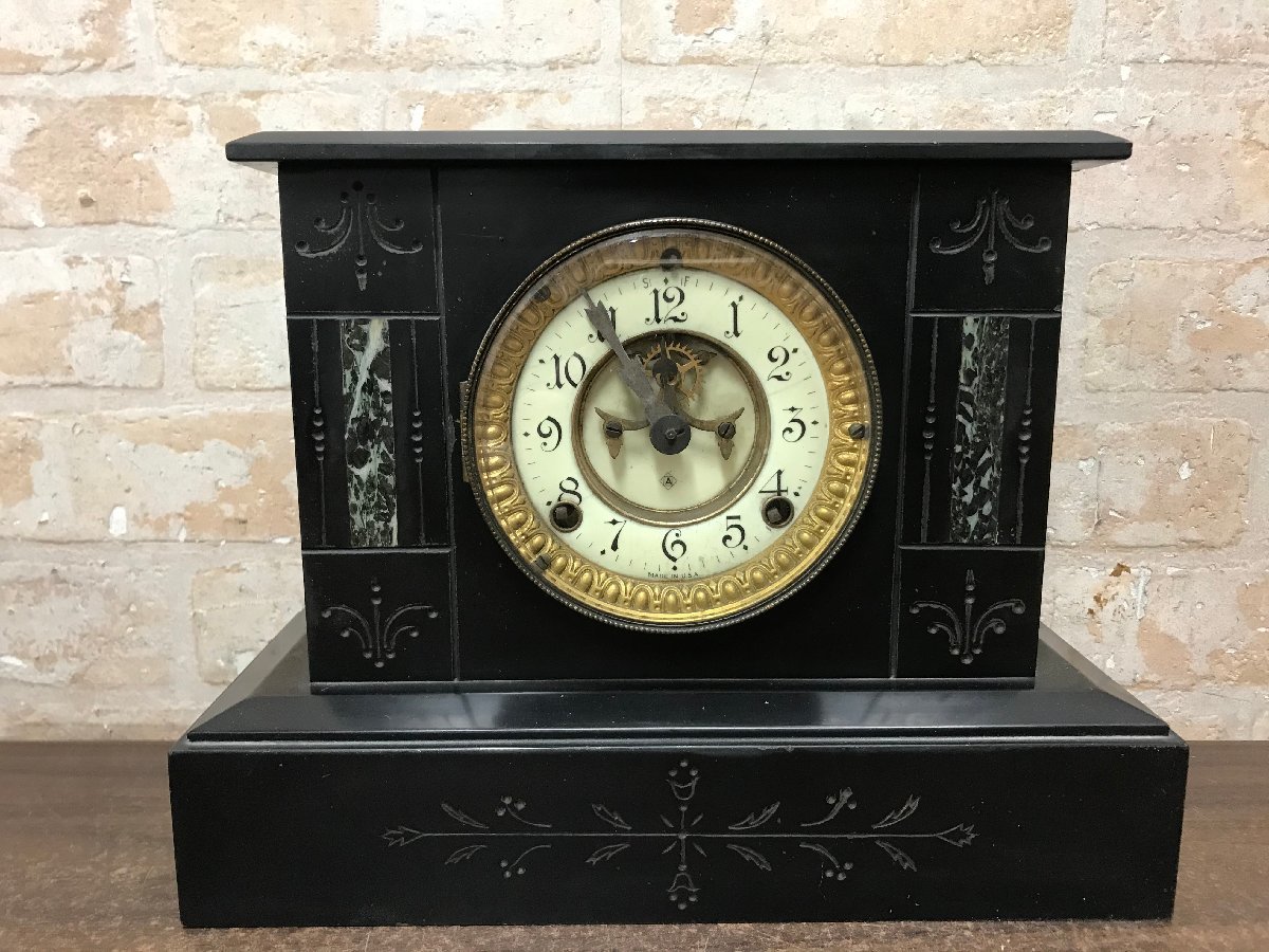 ※ジャンク品※ ANSONIA CLOCK Co. アンソニア　クロック　置時計　アンティーク_画像1