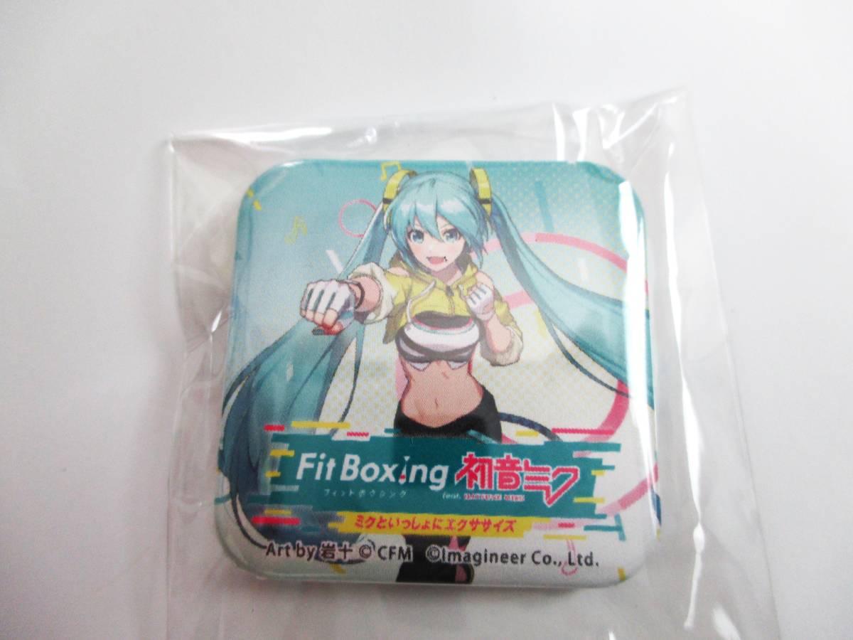 雪ミク2024 ウイングベイ小樽 Fit Boxing ミクといっしょにエクササイズ 配布 マグネット_画像1