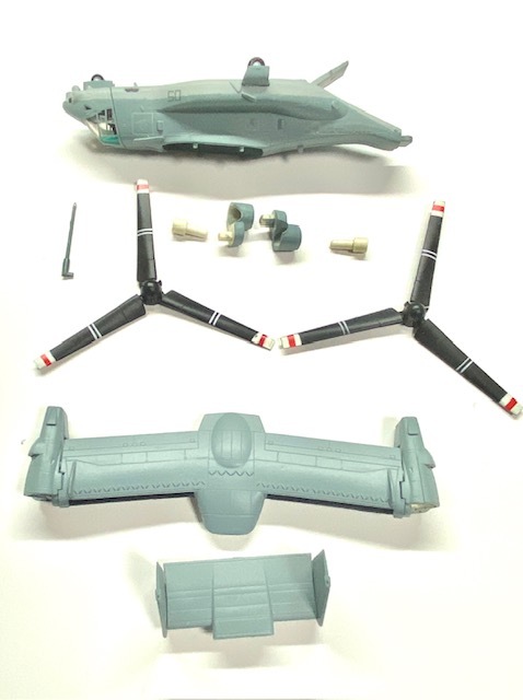 V-22 オスプレイ アメリカ海兵隊使用 1/144 ヘリコプター　ヘリボーンコレクション エフトイズ　F-toys_画像10