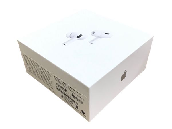 θ【新品未開封品】Apple AirPods Pro 第2世代（2023/USB-C）MTJV3J/A アップル エアポッズ エアポッズプロ イヤホン 完品 S25459835871_画像3