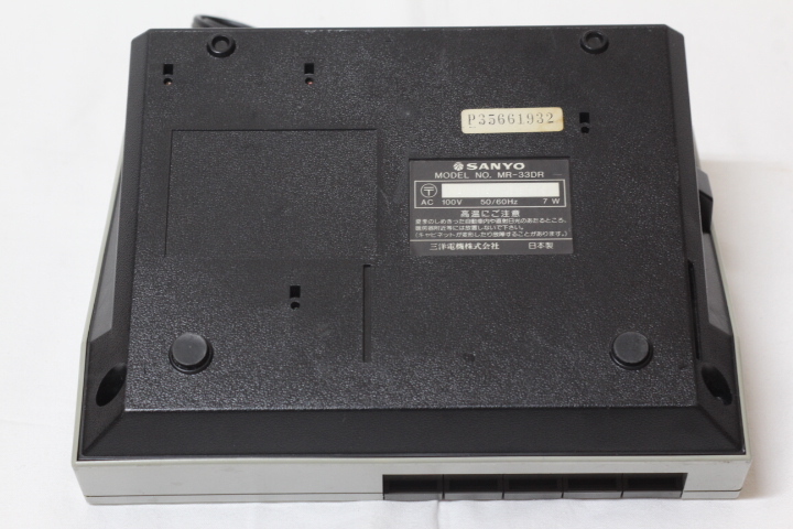 SANYO サンヨー データレコーダー MR-33DR（MSXの画像5