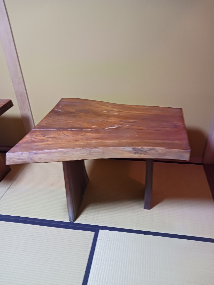 ケヤキテーブルＡダイニングテーブル 無垢材 テーブル 天然木_画像3