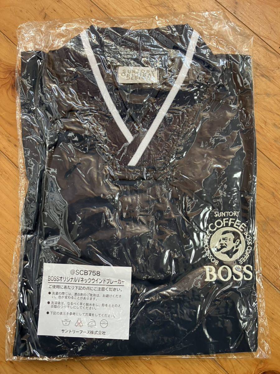 【レア】 BOSS ボス SUNTORY サントリー ウインドブレーカー ジャンパー 非売品 ノベルティ_画像1