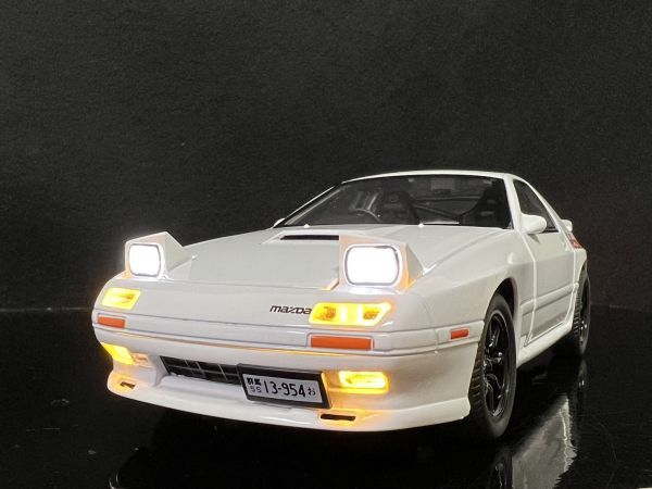 マツダ RX-7 FC mazda 1/24 ミニカー H142 ホワイト_画像1