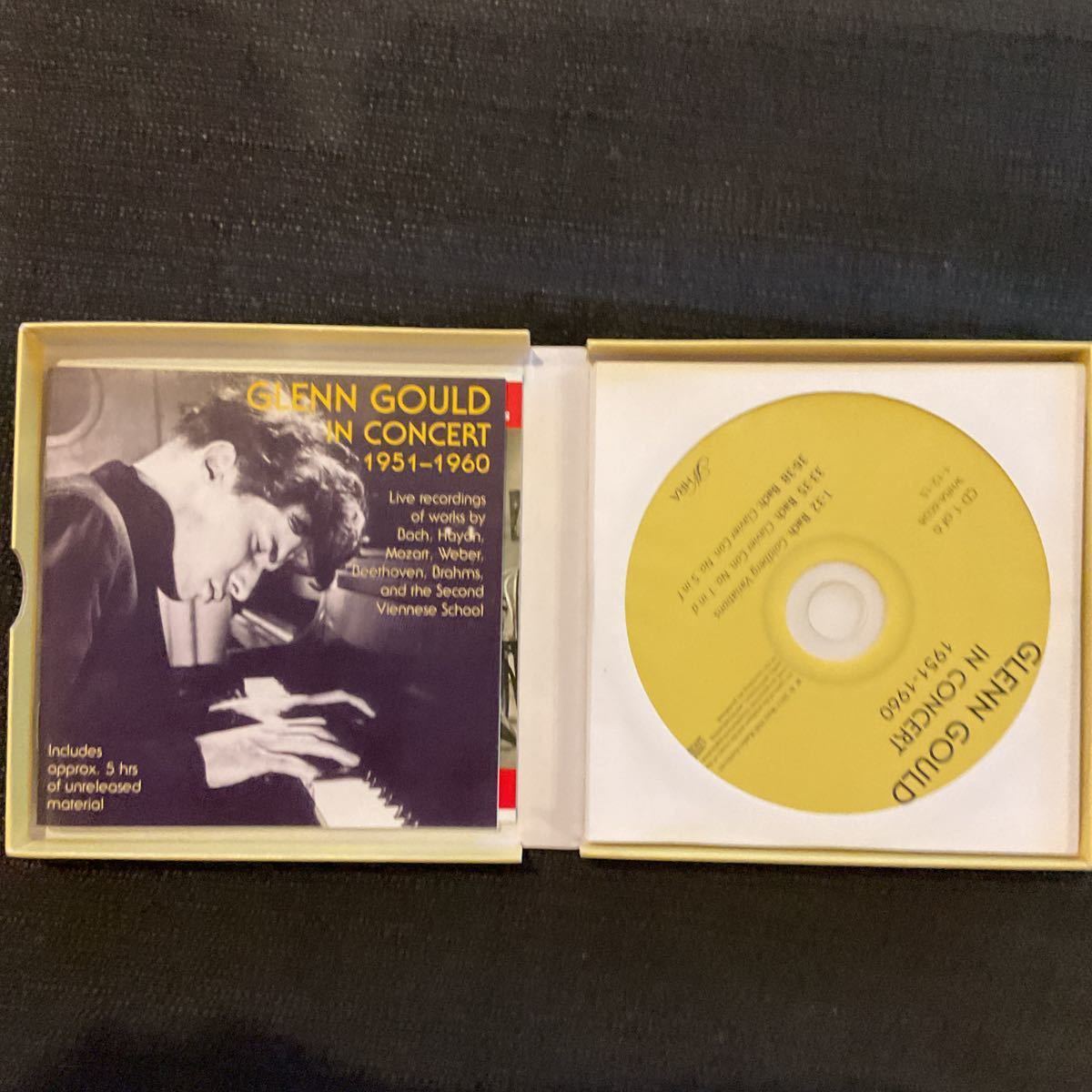 廃盤 希少盤 初出音源含む グレン・グールド イン コンサート1951-1960 Glenn Gould in Concert 6CD BOXの画像3