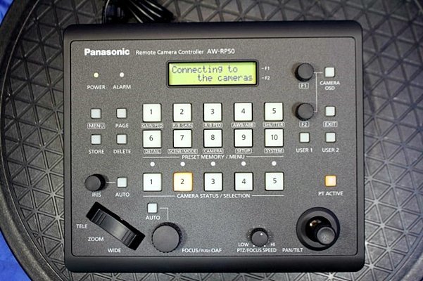 Panasonic AW-RP50 リモートカメラコントローラー　49084Y_画像2