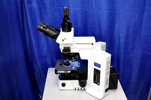 OLYMPUS/オリンパス システム生物 光学顕微鏡 ★BX51TF/BX-51TF/teli CCDカメラ CSFU15CC18/対物レンズ×4個+マニュアル一式★ 49180Yの画像4