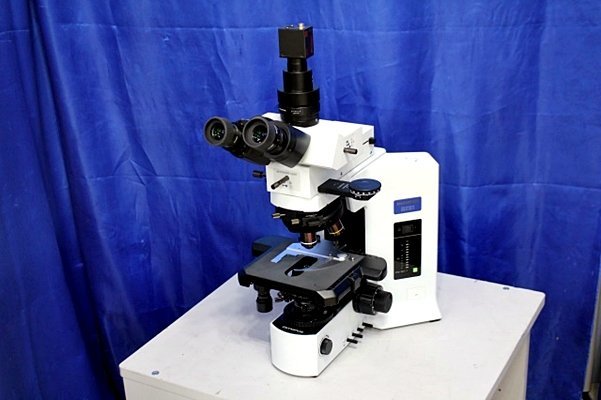OLYMPUS/オリンパス システム生物 光学顕微鏡 ★BX51TF/BX-51TF/teli CCDカメラ CSFU15CC18/対物レンズ×4個+マニュアル一式★ 49180Yの画像2