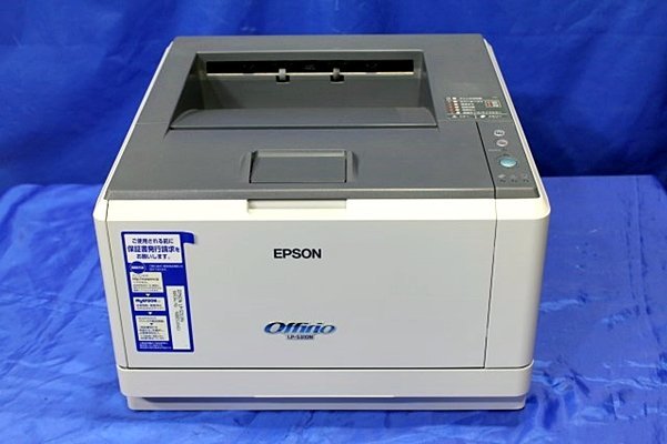 ◆難有り◆ EPSON/エプソン A4対応モノクロレーザープリンター ★LP-S310N/USB or LAN接続★　49219Y_画像1