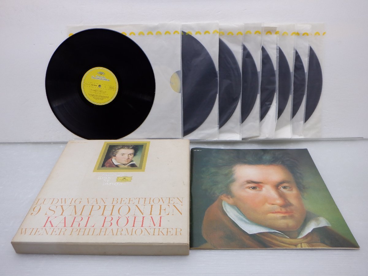 Beethoven/Bohm/Wiener Philharmoniker「Lvan Beethoven 9 Symphonien」LP(MG 9801/9)_画像1