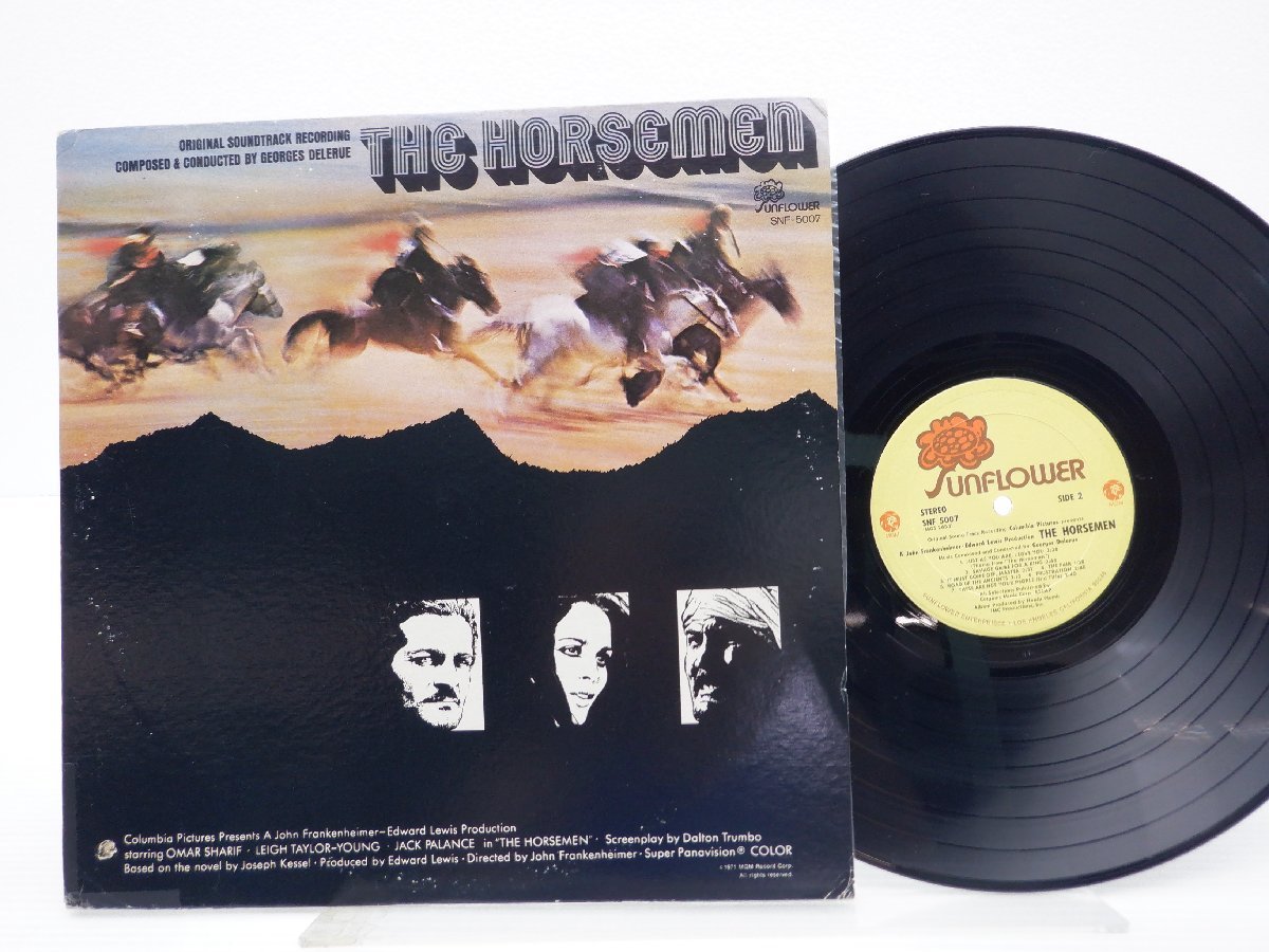 Georges Delerue「The Horsemen (Original Soundtrack Recording)」LP（12インチ）/Sunflower(SNF-5007)/サントラ_画像1