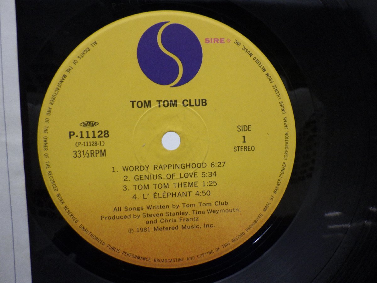 【帯付】Tom Tom Club(トム・トム・クラブ)「Tom Tom Club」LP（12インチ）/Sire(P-11128)/Electronic_画像2