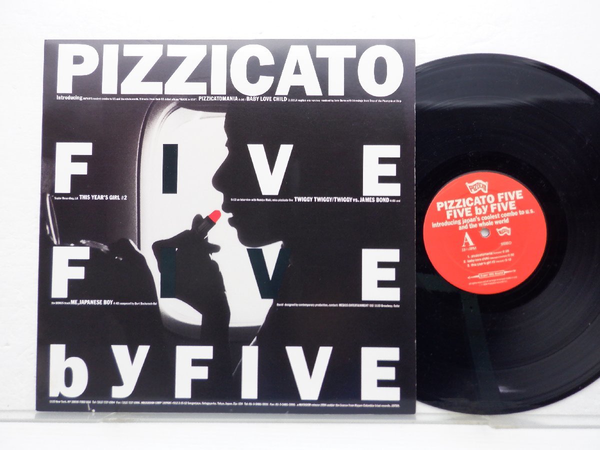 Pizzicato Five「Five By Five」LP（12インチ）/Matador(OLE 096-1)/Electronic_画像1
