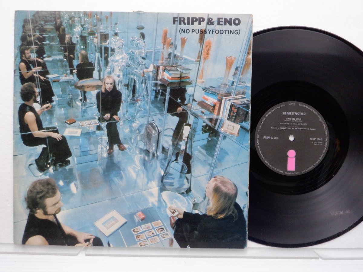 Fripp & Eno(フリップ&イーノ)「(No Pussyfooting)」LP（12インチ）/Island Records(HELP 16)/Electronic_画像1