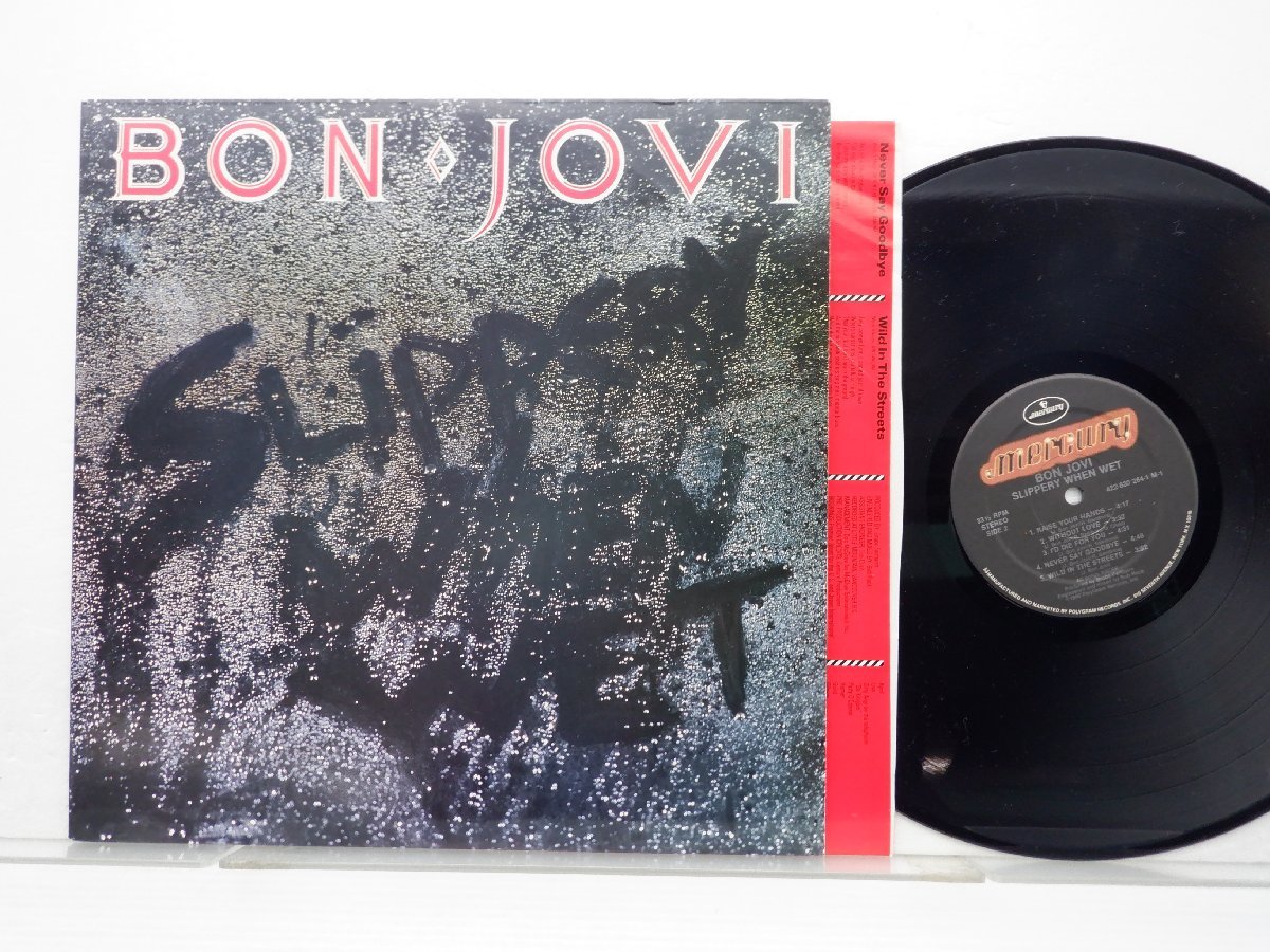 Bon Jovi(ボン・ジョヴィ)「Slippery When Wet」LP（12インチ）/Mercury(830264-1)/Rock_画像1