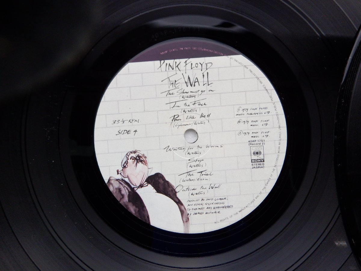 Pink Floyd(ピンク・フロイド)「The Wall(ザ・ウォール)」LP（12インチ）/CBS/SONY(40AP1750~1)/洋楽ロック_画像4