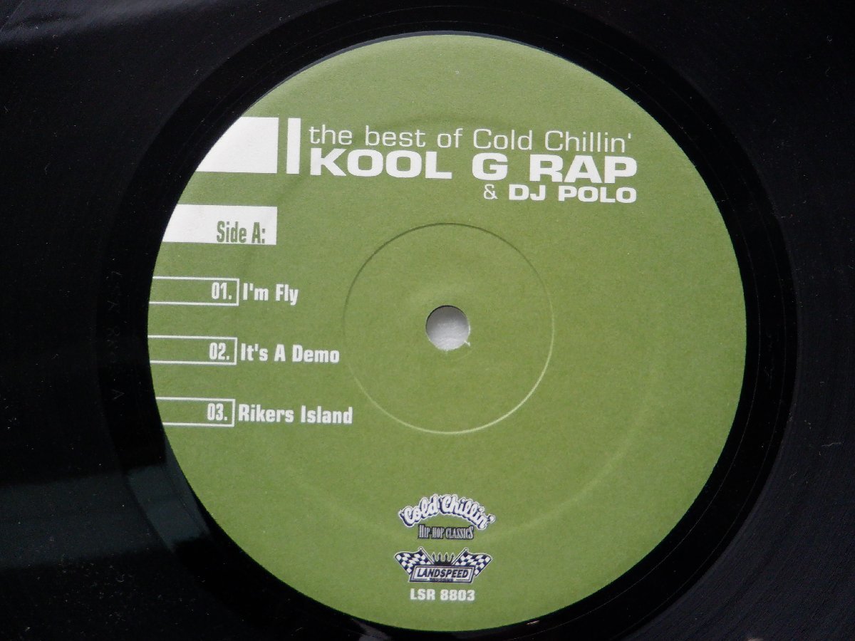 Kool G Rap & DJ Polo /Kool G Rap & D.J. Polo「The Best Of Cold Chillin'」LP（12インチ）/Landspeed Records(LSR 8803)/ヒップホップ_画像2