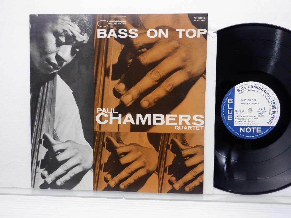 Paul Chambers Quartet「Bass On Top」LP（12インチ）/Blue Note(NR-8842/BLP-1569)_画像1