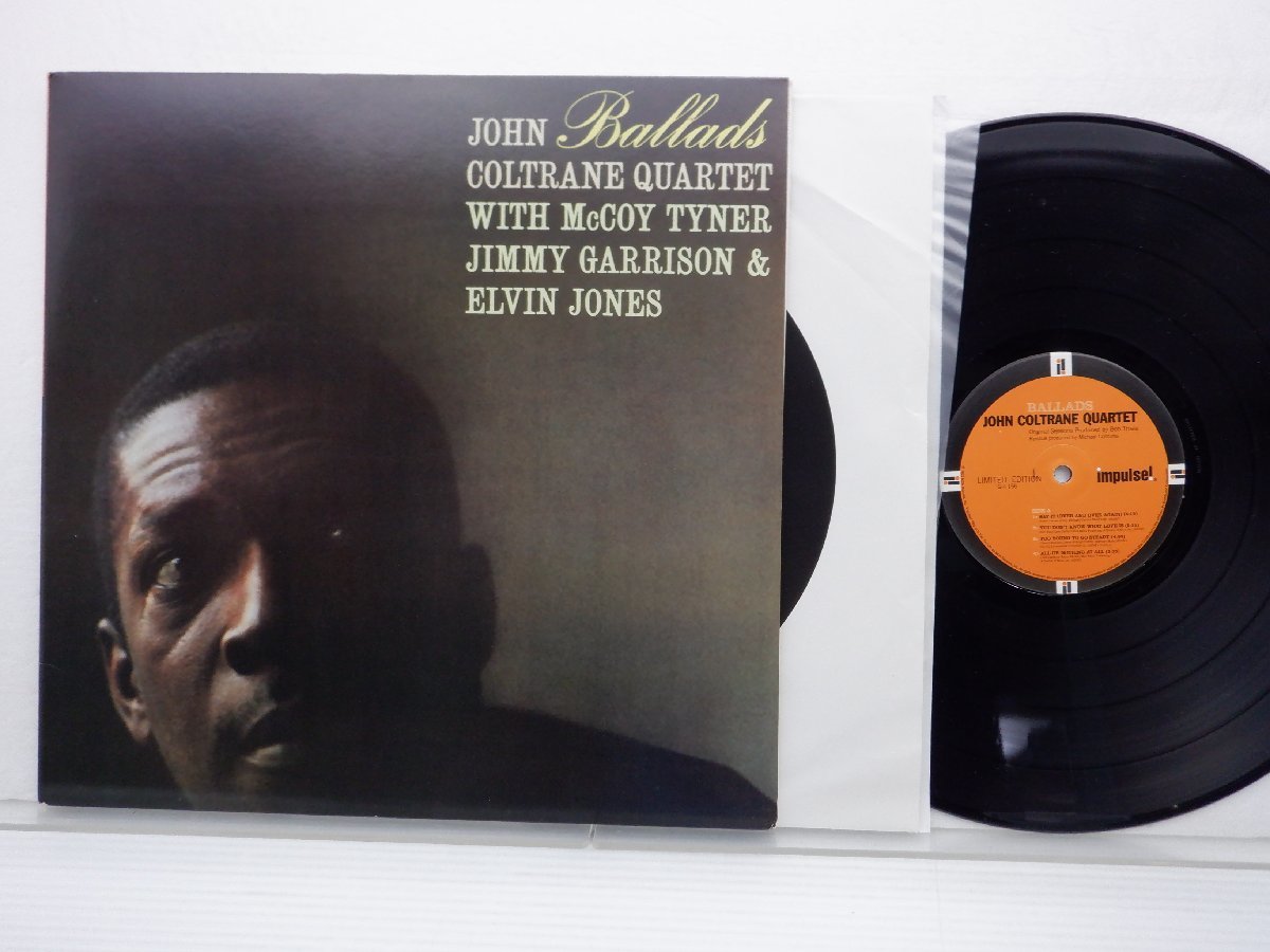 【US盤・重量盤】John Coltrane Quartet(ジョン・コルトレーン)「Ballads」LP（12インチ）/GRP(GR-156)/Jazz_画像1