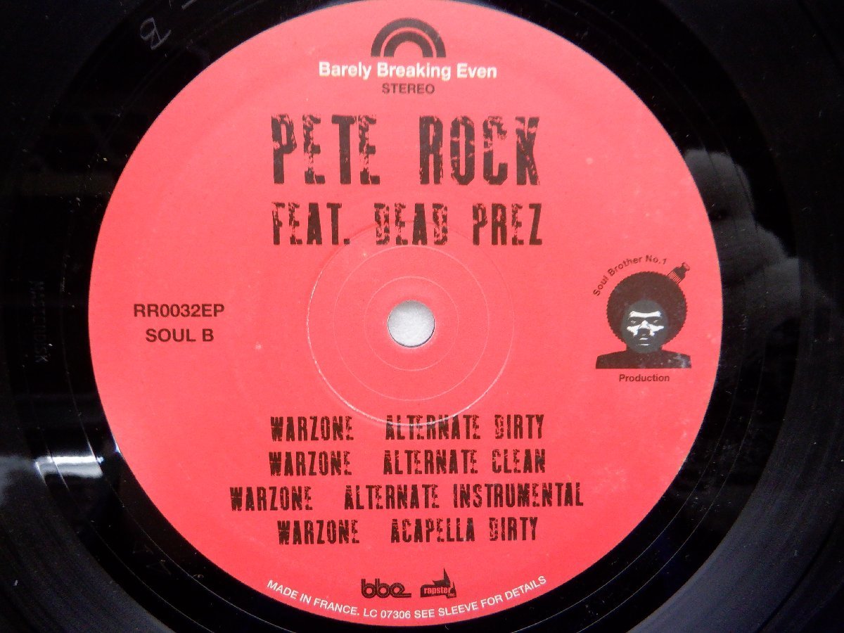 Pete Rock「Warzone」LP（12インチ）/BBE(RR0032EP)/ヒップホップ_画像2