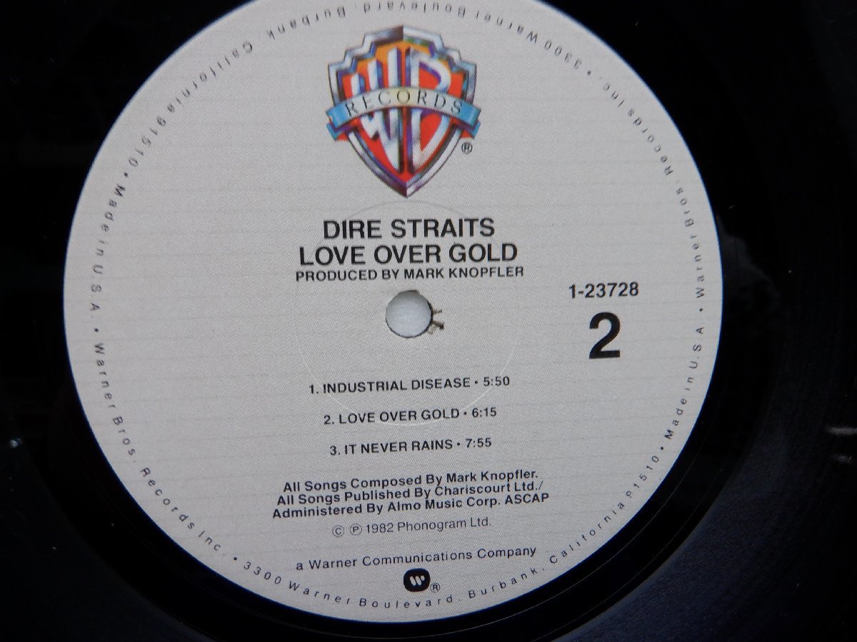Dire Straits(ダイアー・ストレイツ)「Love Over Gold」LP（12インチ）/Warner Bros. Records(9 23728-1)/Rock_画像2