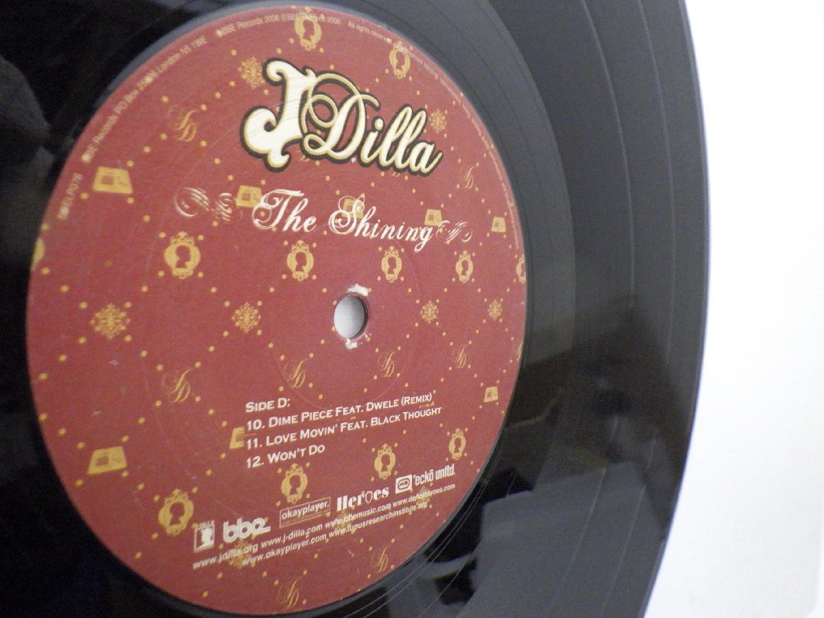 J Dilla(J・ディラ)「The Shining」LP（12インチ）/BBE(BBE LP 076)/Hip Hop_画像5