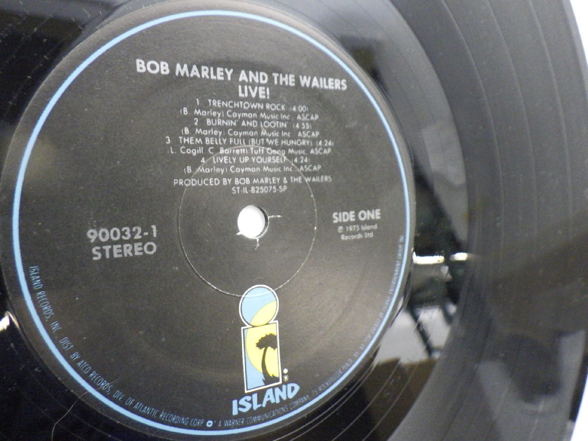 Bob Marley And The Wailers /Bob Marley & The Wailers「Live! At The Lyceum」LP（12インチ）/Island Records(7 90032-1)/Reggae_画像2