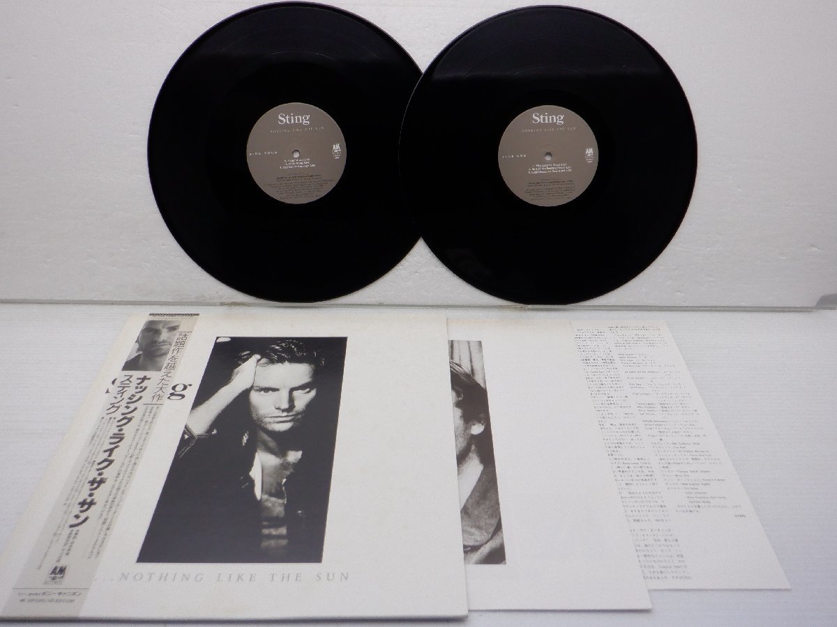 Sting(スティング)「Nothing Like The Sun」LP（12インチ）/A&M Records(C35Y3203)/ロック_画像1