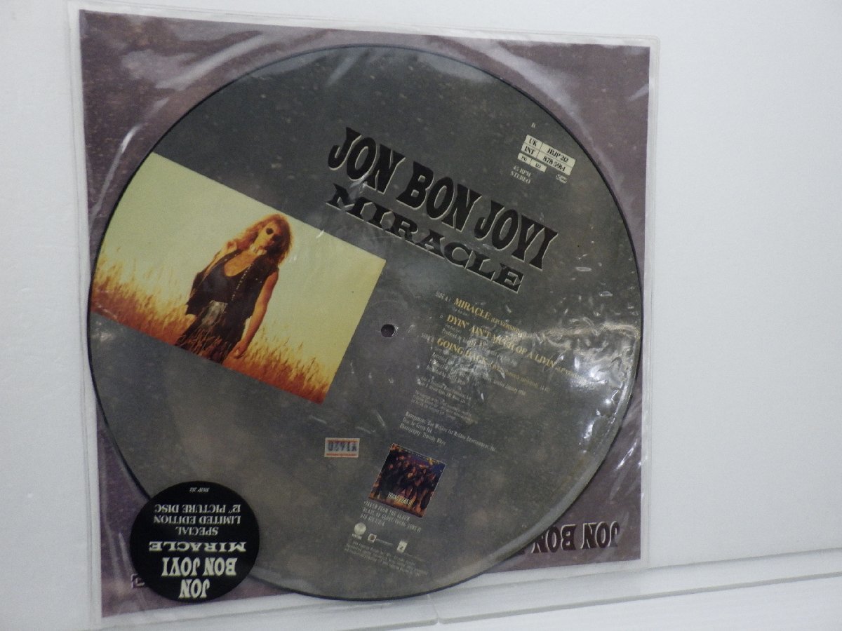 Jon Bon Jovi「Miracle」LP（12インチ）/Vertigo(JBJP 212)/洋楽ロック_画像1