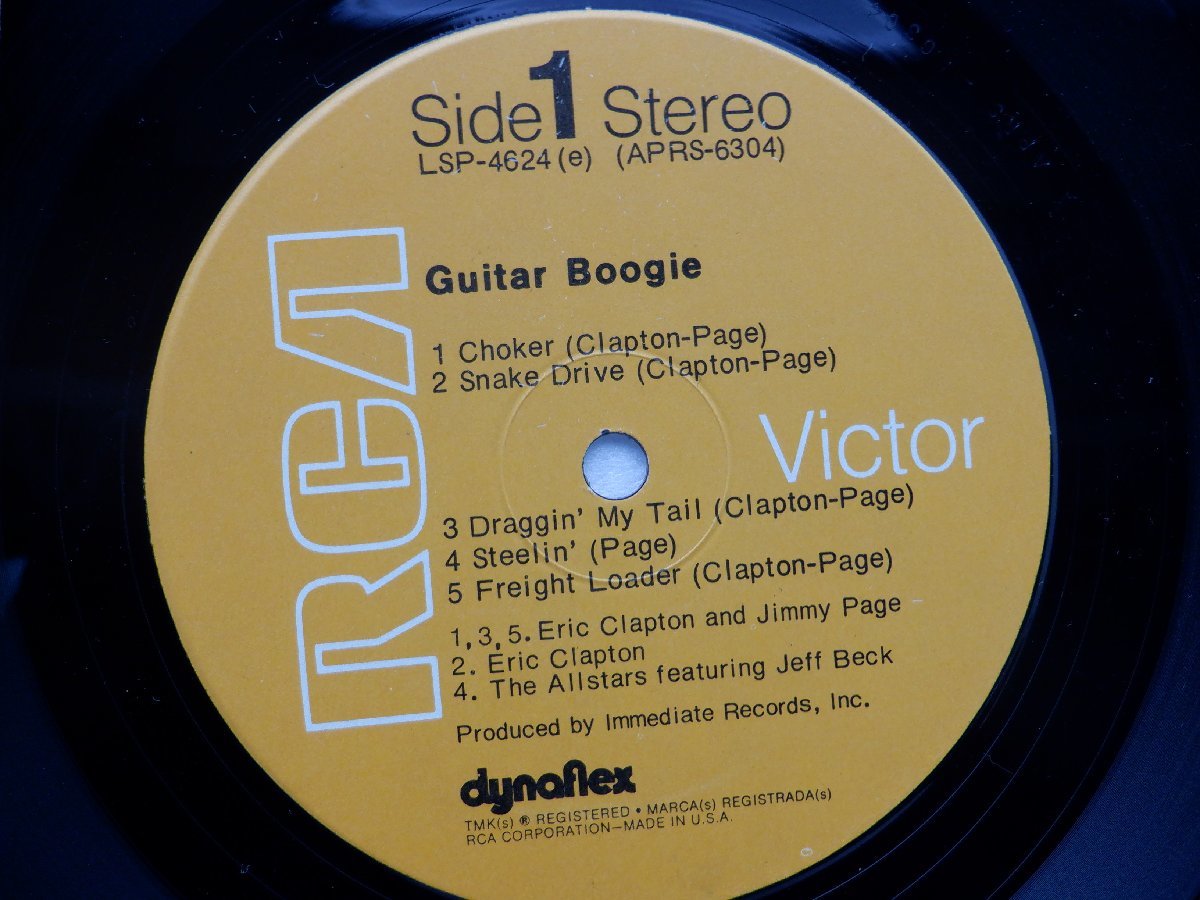 Eric Clapton「Guitar Boogie」LP（12インチ）/RCA Victor(LSP-4624(e))/洋楽ロック_画像2