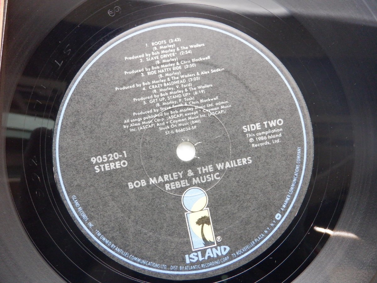 Bob Marley And The Wailers /Bob Marley & The Wailers「Rebel Music」LP（12インチ）/Island Records(90520-1)/レゲエ_画像2