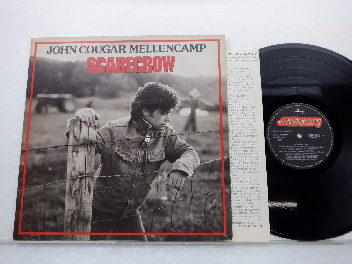 John Cougar Mellencamp「Scarecrow」LP（12インチ）/Mercury(28PP-1012)/Rock_画像1