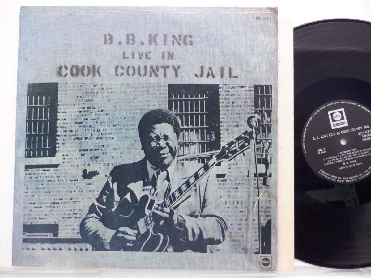 B.B. King「Live In Cook County Jail」LP（12インチ）/ABC Records(SR 641)/ブルース_画像1