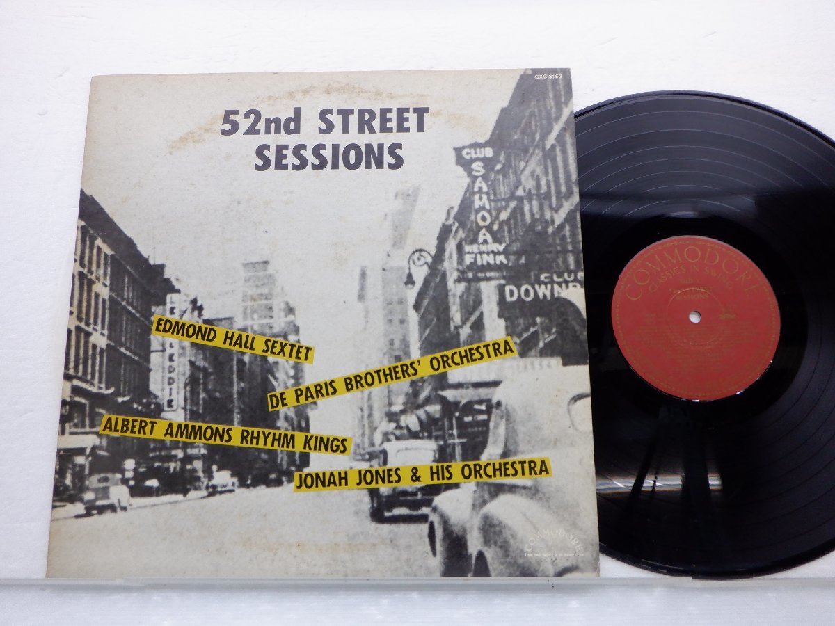 Various「52nd Street Sessions」LP（12インチ）/Commodore(GXC 3153)/ジャズ_画像1