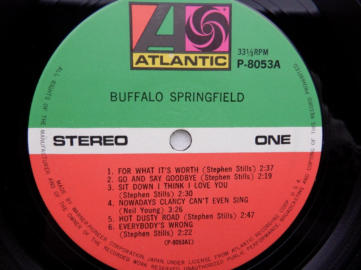 Buffalo Springfield「Buffalo Springfield」LP（12インチ）/Atlantic(P-8053A)/Rock_画像3