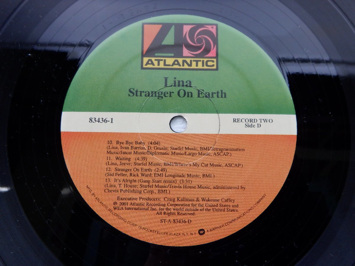 Lina「Stranger On Earth」LP（12インチ）/Atlantic(83436-1)/ヒップホップ_画像2