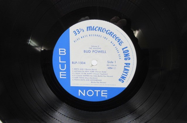 Bud Powell(バド・パウエル)「The Amazing Bud Powell (Volume 2)(アメイジング・バッド・パウェル 第2集)」LP/Blue Note(BLP 1504)_画像3