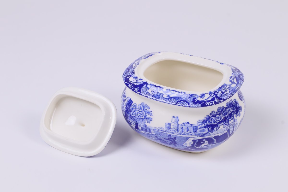  Spode крышка предмет сладости box / Spode italian кондитерские изделия входить shuga- box 