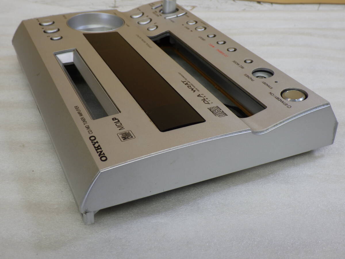 ONKYO CD/MDチューナーアンプ FR-7GX から取外した 純正 ディスプレイ(表示) スイッチマザーボード オーディオ基板 動作確認済み#BB0205の画像5