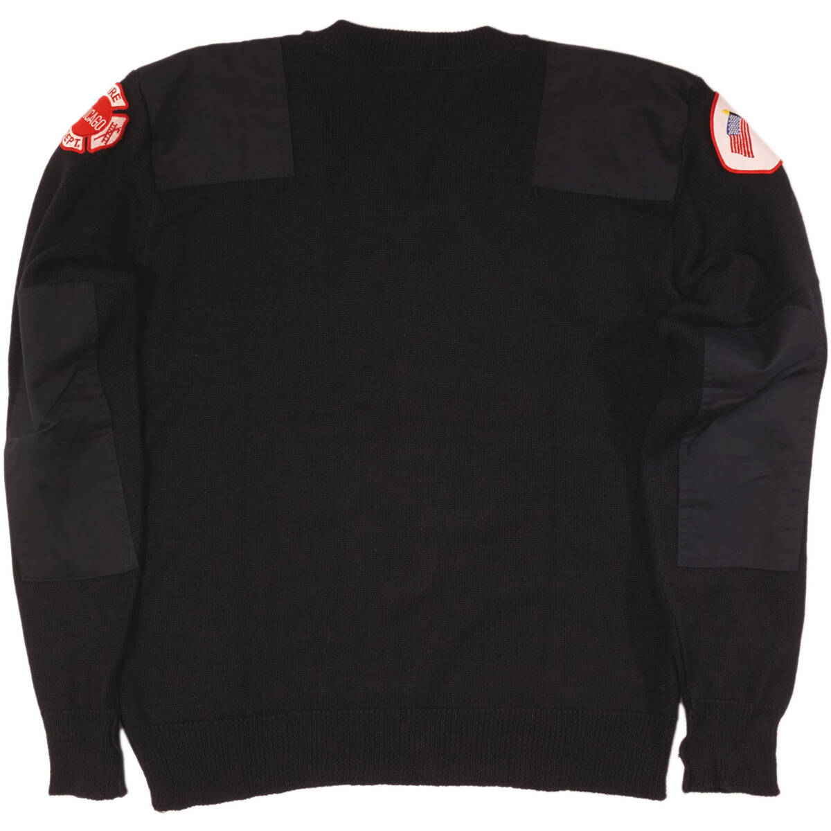 CFD ユニフォーム コマンド セーター XL L シカゴ消防局 制服 BLAUER ブラウアー アメリカ製の画像2