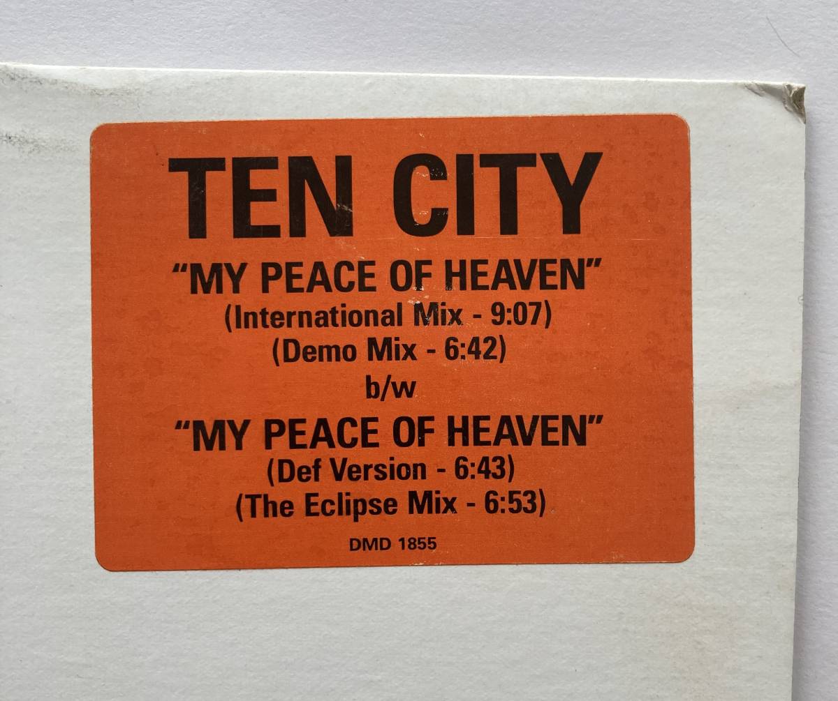 Ten City / My Peace Of Heaven ■レアPromo盤■「HOUSE LEGEND」掲載盤■「超ハウス・ディスク・ガイド」掲載盤■David Morales / DEF MIXの画像4