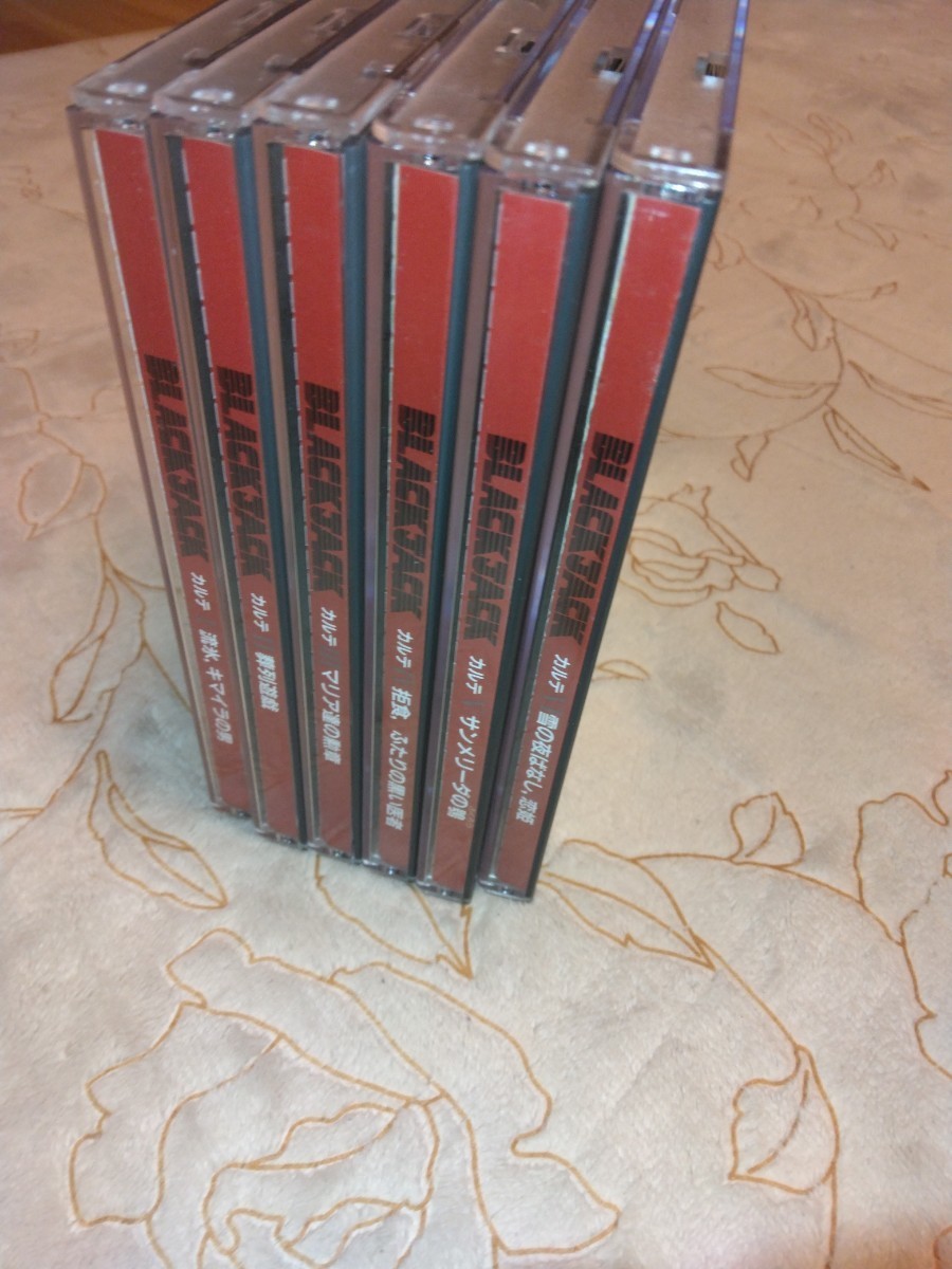 VCD Black Jack karute1~6 видео CD BLACKJACK рука .. насекомое бесплатная доставка 