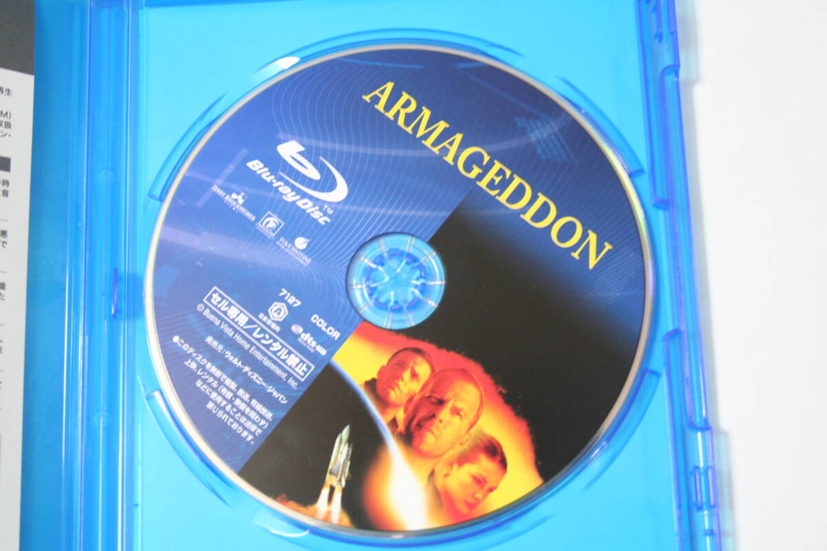 Blu-ray「アルマゲドン」　ARMAGEDON　ブルース・ウィリス　洋画　ブルーレイ_画像3