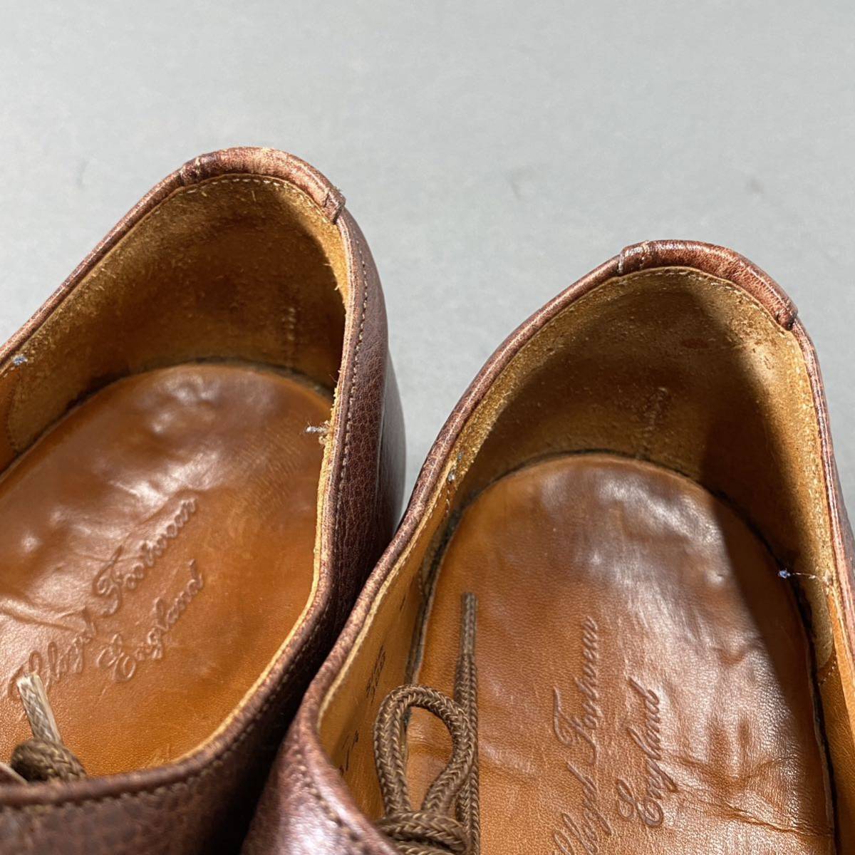 Eb9 Lloyd Footwear ロイドフットウェア ビジネスシューズ ドレスシューズ レザーシューズ 革靴 6.5 25cm相当 ブラウン メンズ 紳士靴_画像9