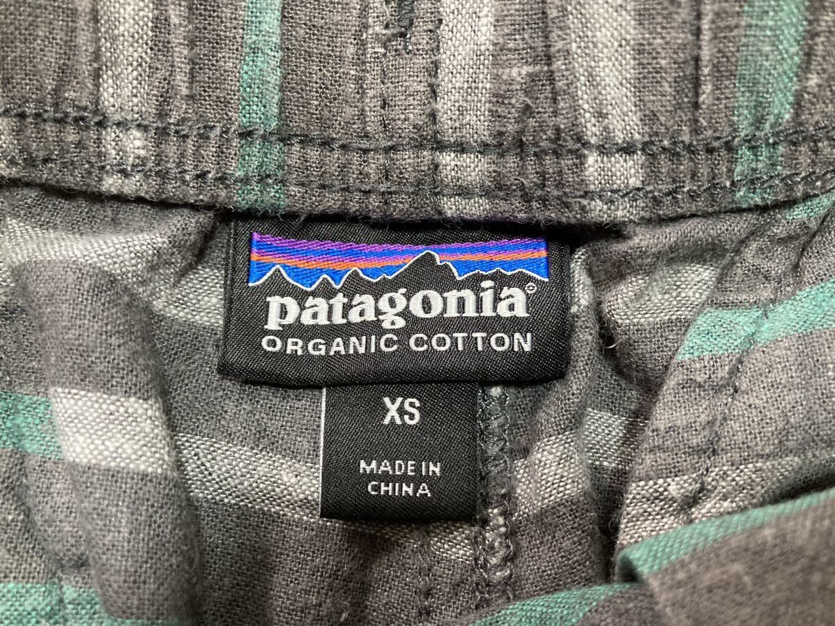 即決！送料込！USED美品 Patagonia パタゴニア ボーダーショーツ XS WORN WEAR ショートパンツ ブラック 即売品