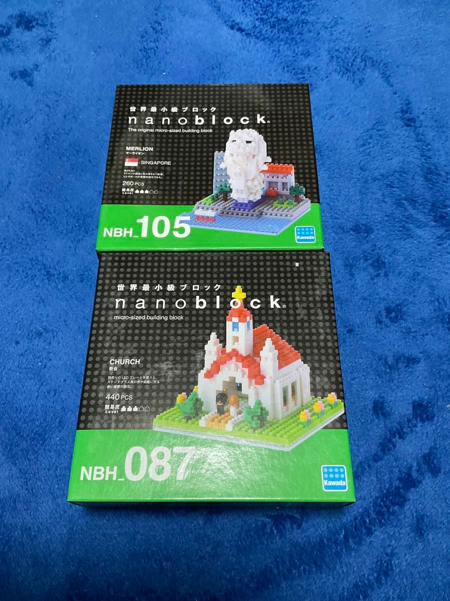 nanoblock ナノブロック NBH マーライオン　教会