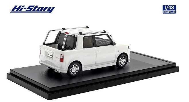 ※Hi-Story ハイストーリー 1/43 トヨタ bB Open Deck 2001 ホワイト 白 新品／未展示品！！！_メーカーHPより。